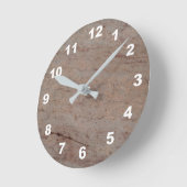 選択する12数値選択 – Brn-Tan大理石時計 ラウンド壁時計 (傾斜)