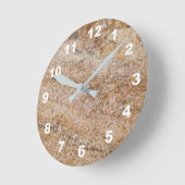 選択する12数値選択 – Brn-Tan大理石時計 ラウンド壁時計 (傾斜)