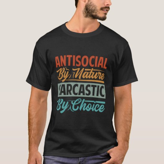 選択による反自然 Tシャツ (正面)