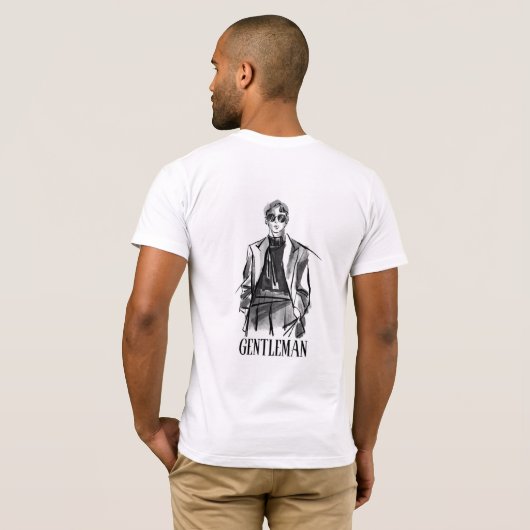 選択のみクール。 Tシャツ (裏面フル)