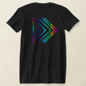 選択の尊厳を希望メンズティー Tシャツ (レイダウン裏面)