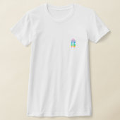 選択の尊厳ホープ女性ティー Tシャツ (レイダウン)