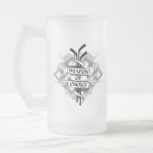 選択の武器（ホッケー） フロストグラスビールジョッキ (左)