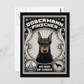 選択の犬 ポストカード (正面/裏面)