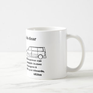 選択は澄んです コーヒーマグカップ