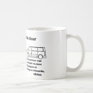選択は澄んです コーヒーマグカップ