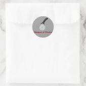 選択シールの武器 ラウンドシール (バッグ)