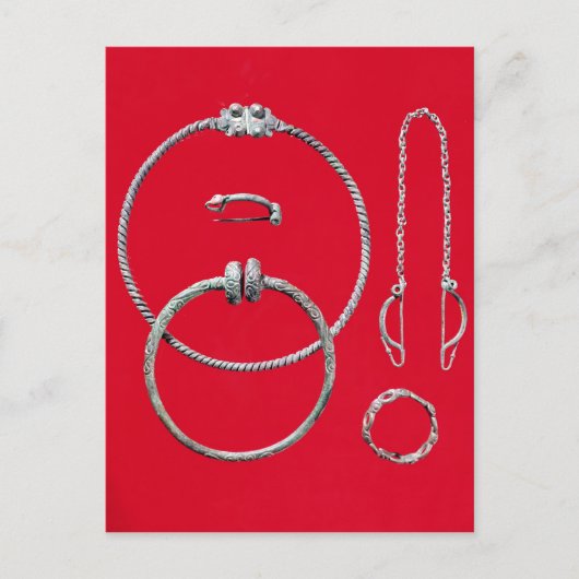 選択ジュエリー（ブローチを含む） ポストカード (正面)