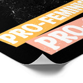 選択フェミニズム猫ママ生殖権プロAb ポスター (角)