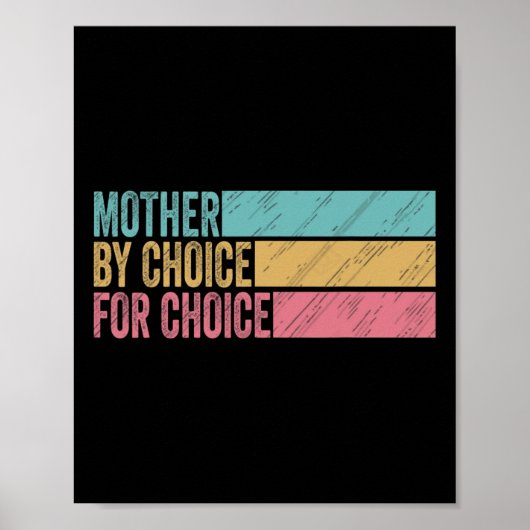 選択プロ選択フェミニズムの権利のための選択1 ポスター (正面)