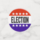 選択ボタン コンフェッティ (スモール正面)