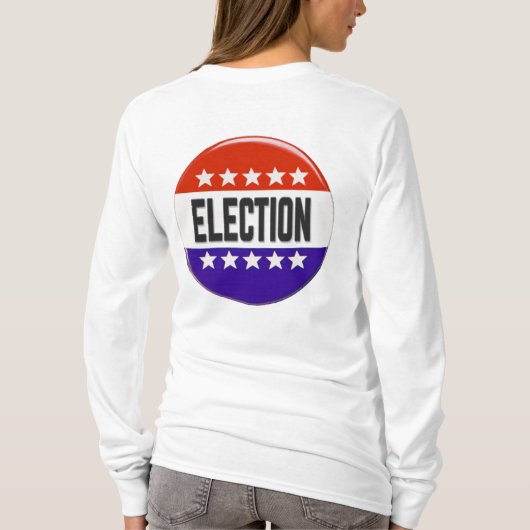 選択ボタン Tシャツ (裏面)