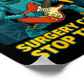 選択後おもしろいの脊椎症手術の回復キッドクロット ポスター (角)