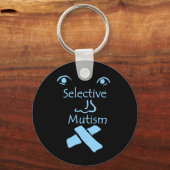 選択性向性顔 キーホルダー (正面)