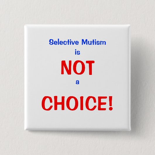 選択性無神性は選択できない 缶バッジ (正面)