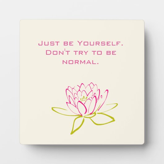 選択感動的引用文 フォトプラーク (正面)