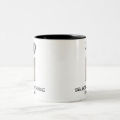 選択的なヒアリングスイッチ ツートーンマグカップ (中央)