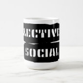 選択的に社会的な コーヒーマグカップ (中央)
