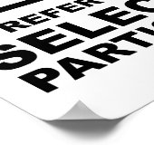 選択的参加ポおもしろいスター ポスター (角)