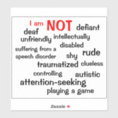 選択的無神論 シール (シート)