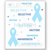 選択的無閉症ドット シール (正面)