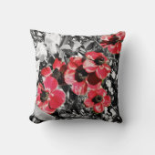 選択的美しい – アネモネフラムス装飾用クッション クッション (正面)