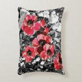 選択的美しい – アネモネ花枕 アクセントクッション (正面(垂直))
