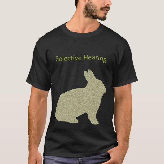 選択的聴取 Tシャツ (正面)