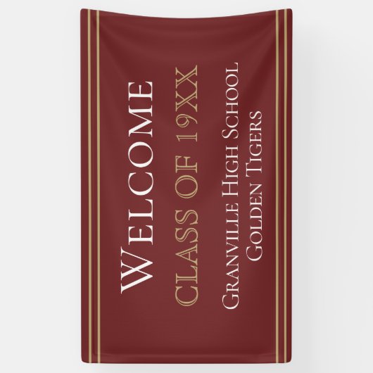 選択素晴らし!クラスカスタム懇親会バナー 横断幕 (縦)