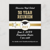 選択素晴らし!任意の年次クラス懇親会はがき ポストカード (正面)