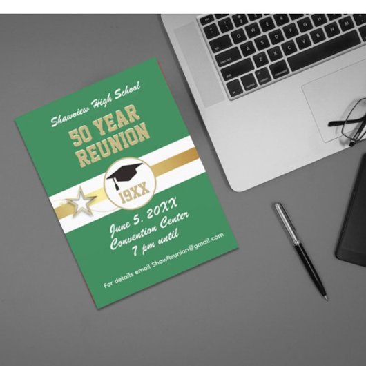 選択素晴らし!任意の年次クラス懇親会はがき ポストカード