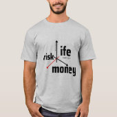 選択肢の三連基本的なTシャツ Tシャツ (正面)