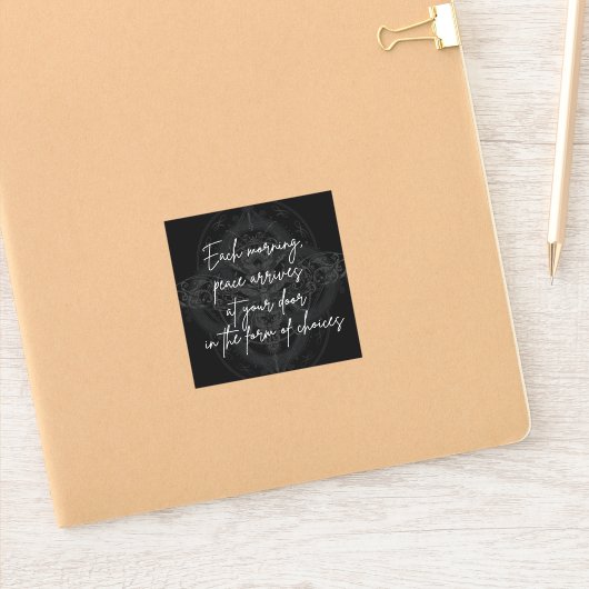 選択肢の型枠のアラーム シール (ノートブック)