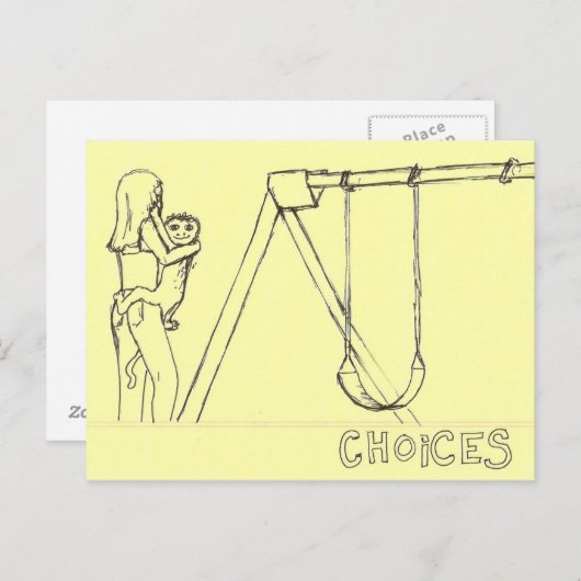 選択肢 ポストカード (正面/裏面)