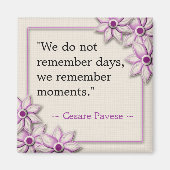 選択肢 – 感動的引用文磁石 マグネット (正面)