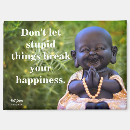 選択肢 – 感動的引用文 マグネット (正面)