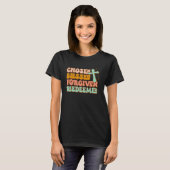 選択賛美許与ハッピーイースターの日クリスチャン Tシャツ (正面フル)