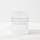 選択 フロストグラスマグカップ (中央)