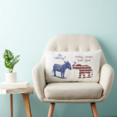 選挙おもしろいテーマプロ共和党トランプ2024 ランバークッション (椅子)