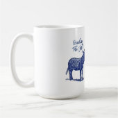 選挙おもしろいテーマ民主党支持バイデン氏2024 コーヒーマグカップ (左)