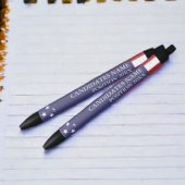 選挙の候補パーソナライズされた 黒ボールペン