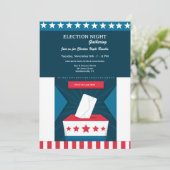選挙の夜の集まり 招待状 (スタンド正面)
