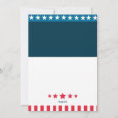 選挙の夜間会合 招待状 (裏面)