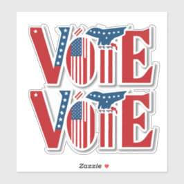 選挙の大統領の投票 シール