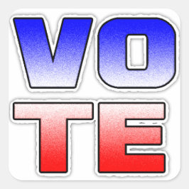 選挙の政治亡命者 スクエアシール