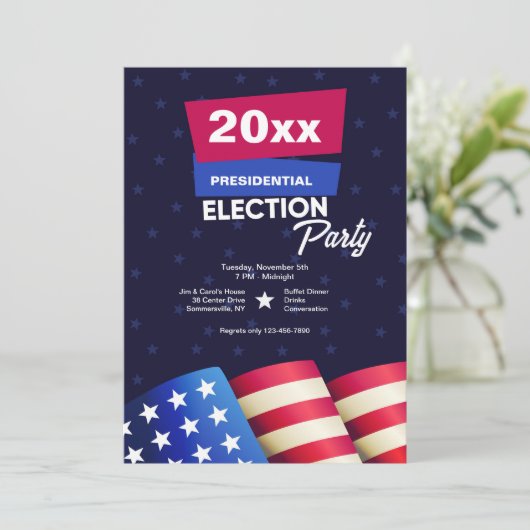 選挙への招待 招待状 (スタンド正面)