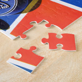 選挙チェッカーボード ジグソーパズル (側面)