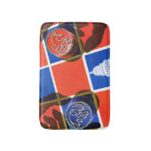 選挙チェッカーボード バスマット (正面縦)