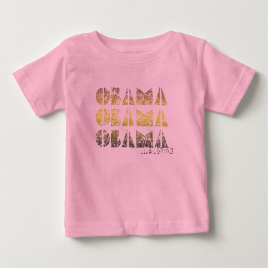選挙ベビー! ベビーTシャツ (正面)