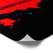 選挙マップ2024アメリカ合衆国ダンボン ポスター (角)